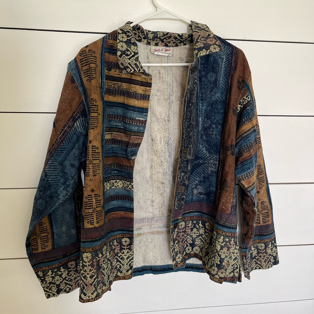 Vintage pattern jacket